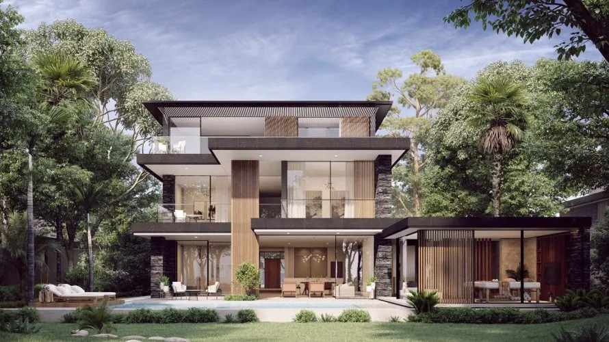 Villa de 4 dormitorios en Tilal Al Ghaf, UAE No. 1432 № 3