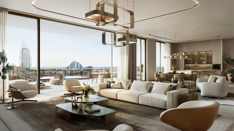 Apartamento de 3 dormitorios en Nourelle 1 Umm Suqeim, UAE No. 3249