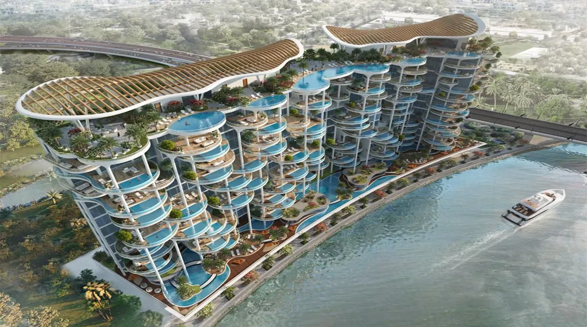 Apartamento de 4 dormitorios en Dubai, UAE No. 1542