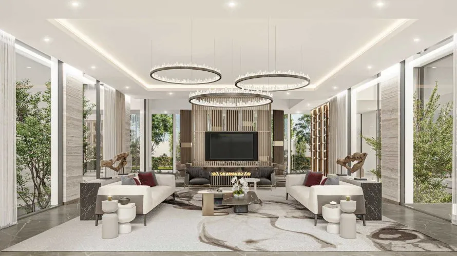 Villa de 6 dormitorios en UTOPIA DAMAC Hills (Akoya by DAMAC), UAE No. 2518 № 1