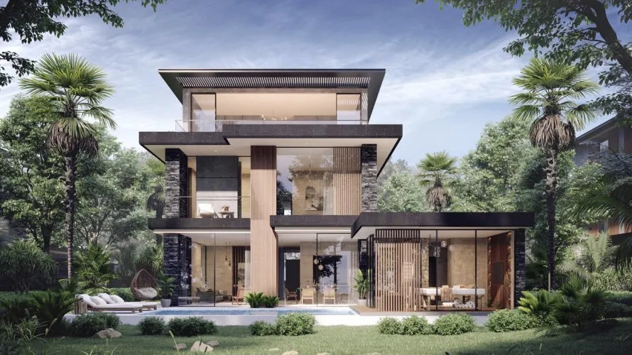 Villa de 4 dormitorios en Tilal Al Ghaf, UAE No. 1432 № 1