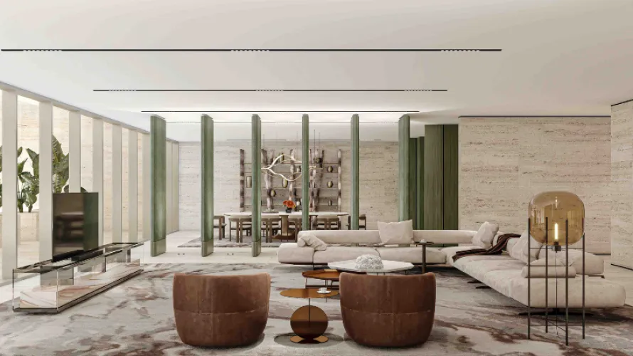 Apartamento de 4 dormitorios en Dubai Creek Harbour (The Lagoons), UAE No. 1494 № 9