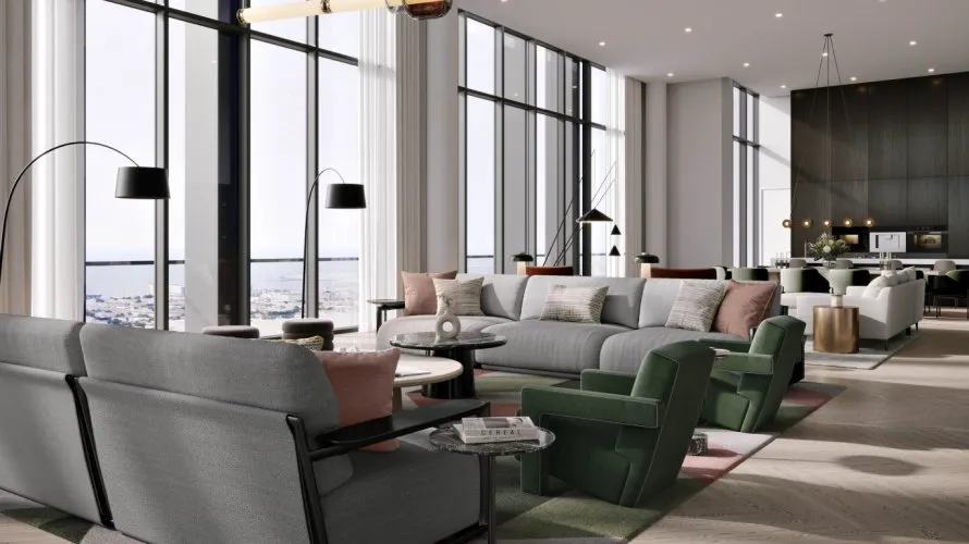 Apartamento de 4 dormitorios en City Walk, UAE No. 1456 № 1