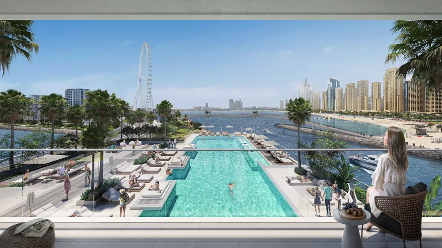 Apartamento de 2 dormitorios en Bluewaters, UAE No. 1555 № 5