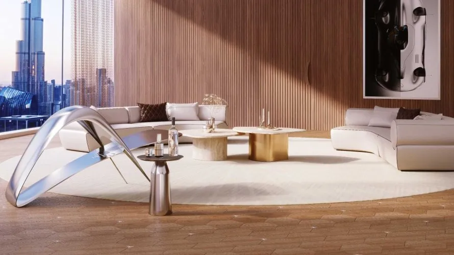 Apartamento de 2 dormitorios en MERCEDES-BENZ PLACES Downtown Dubai (Downtown Burj Dubai), UAE No. 2711 № 1