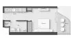 Estudio Apartamento plano «TYPE A», Portside Square