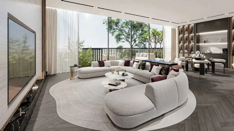 Villa de 6 dormitorios en AUTOGRAPH COLLECTION DAMAC Hills (Akoya by DAMAC), UAE No. 2646 № 3