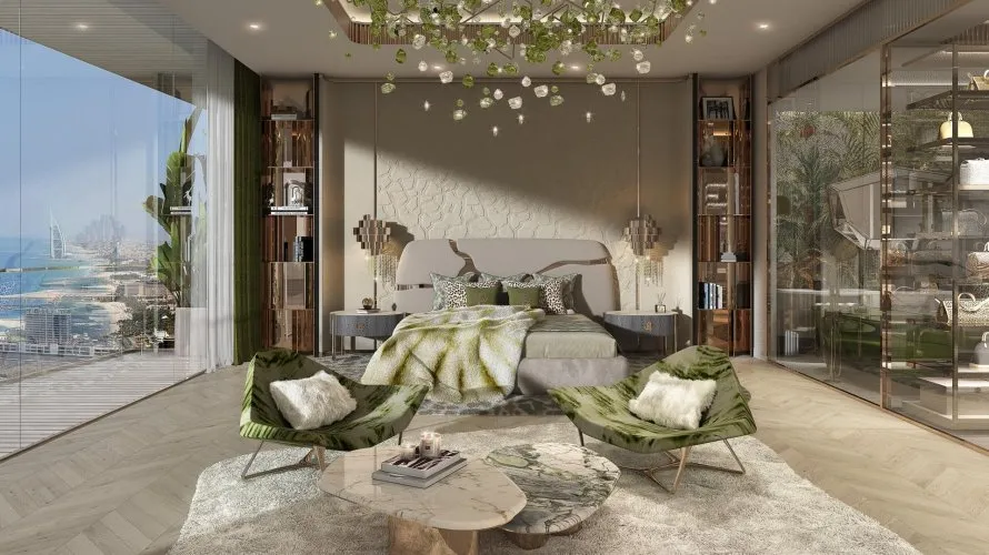 Apartamento de 3 dormitorios en DAMAC BAY 2 Dubai Harbour, UAE No. 2585 № 1