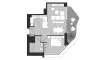 1 dormitorio Apartamento plano «TYPE A», Artistry Two Residences