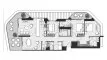 3 dormitorios Apartamento plano «TYPE A», Artistry Two Residences