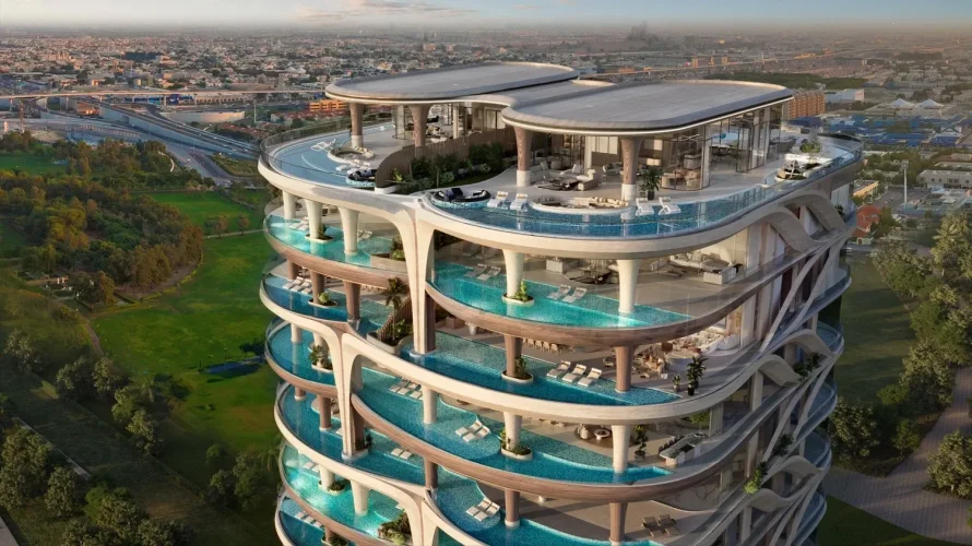 Penthouse de 3 chambres à Dubai, UAE No. 2030 № 4