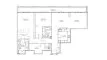 2 chambres Appartement plan d'étage «2BR», THE STERLING