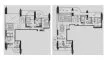 5 chambres Penthouse plan d'étage «TYPE A», Atelis at d3