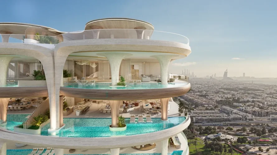 Penthouse de 3 chambres à Dubai, UAE No. 2030 № 3