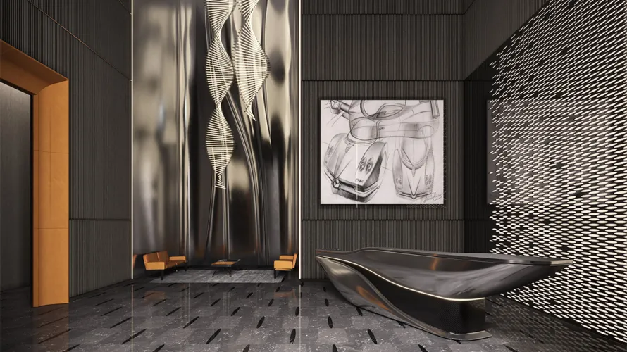 Appartement de 4 chambres à Business Bay, UAE No. 1490 № 2