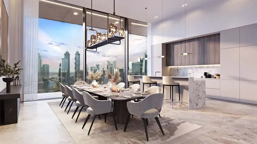 Appartement de 4 chambres à Business Bay, UAE No. 1519