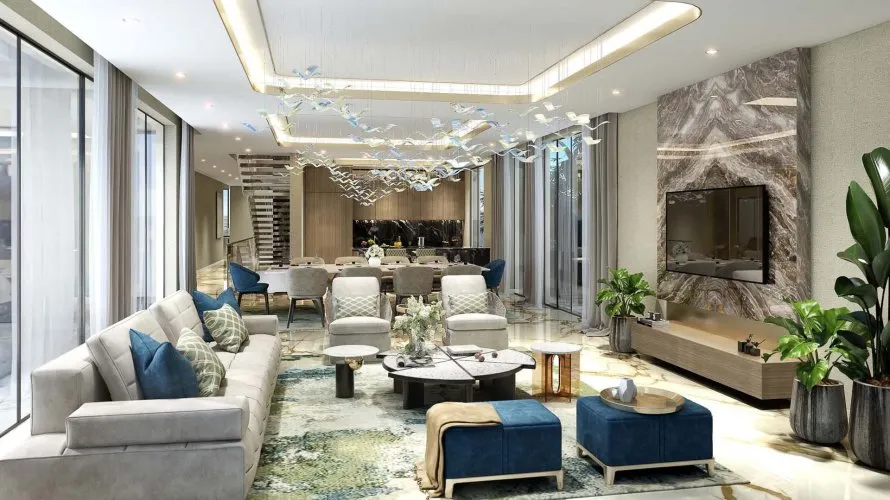 Вилла с 7 спальнями в Damac Islands - Bora Bora, Dubai Land, Дубай, ОАЭ №2851 № 6