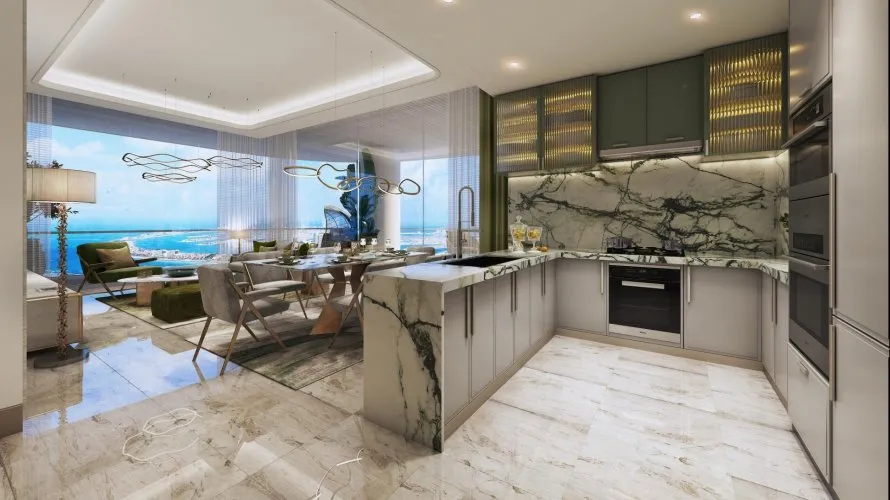 Квартира с 5 спальнями в DAMAC BAY 2, Dubai Harbour, Дубай, ОАЭ №2587 № 6