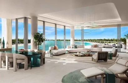 Квартира с 3 спальнями в Palm Central Private Residences, Palm Jebel Ali, Дубай, ОАЭ №3286