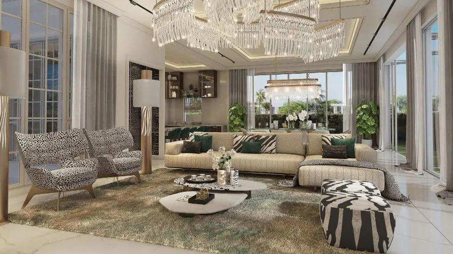 Вилла с 7 спальнями в  Dubai Land, Дубай, ОАЭ №1443 № 3