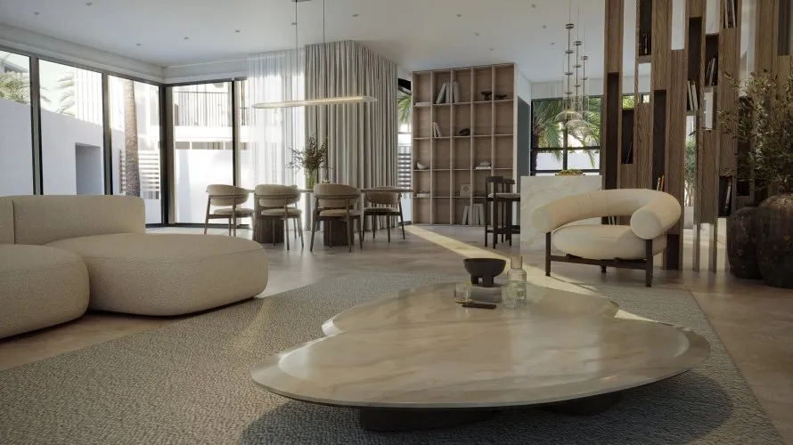 Таунхаус с 5 спальнями в KETURAH RESERVE, Meydan Gated Community, Дубай, ОАЭ №2503 № 3