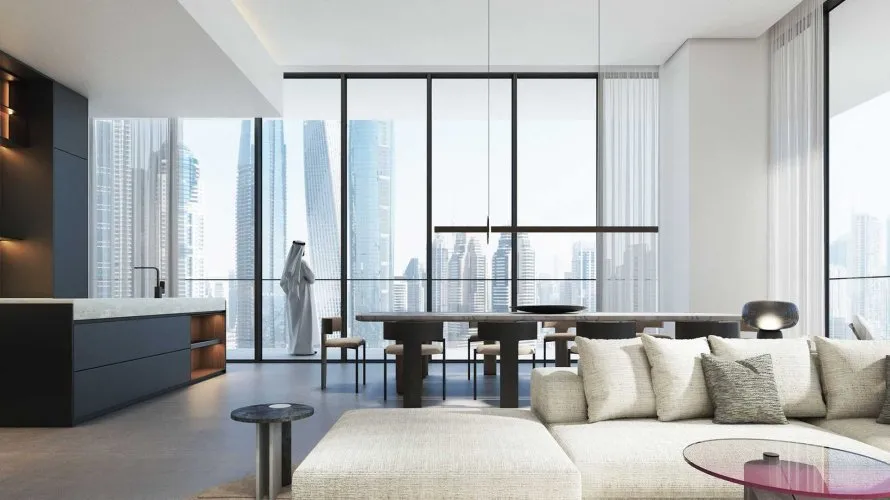 Квартира с 4 спальнями в W Residences Dubai Harbour, Дубай Марина, Дубай, ОАЭ №2789