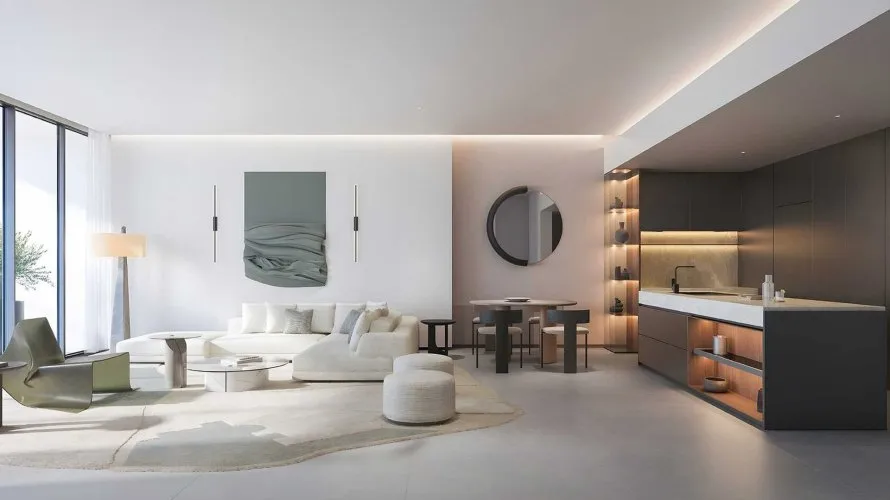 Квартира с 3 спальнями в W Residences Dubai Harbour, Дубай Марина, Дубай, ОАЭ №2788 № 4