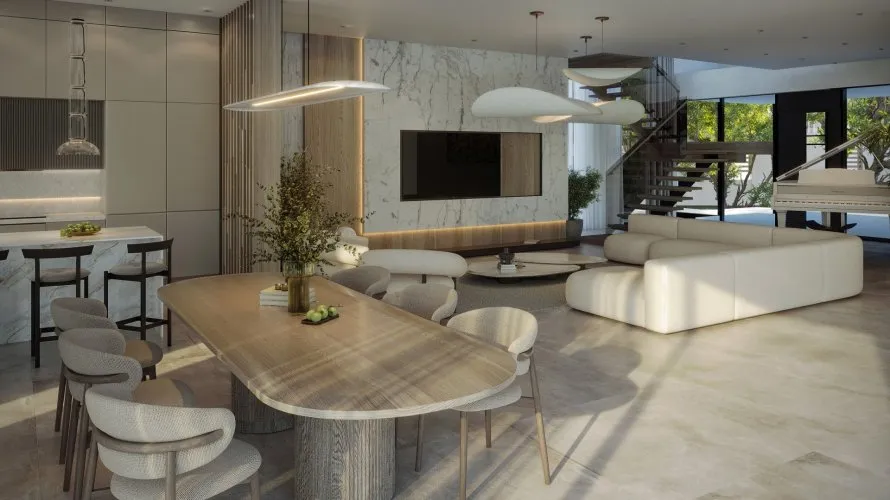 Таунхаус с 5 спальнями в KETURAH RESERVE, Meydan Gated Community, Дубай, ОАЭ №2502 № 2