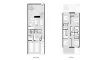 Планировка Таунхауса «4BR TOWNHOUSE» с 4 спальнями в ЖК Masaar 3 Sedra