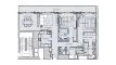 2 bedrooms Apartment floor plan «2BR» in THE STERLING