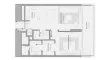 1 bedroom Apartment floor plan «TYPE 1A» in Jumeirah Residences Emirates Towers