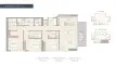 3 bedrooms Apartment floor plan «TYPE A» in THE QUAYSIDE RESIDENCES